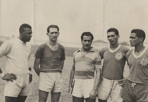 Foto Rara dos anos 50 Sérgio Pirillo e Batatás do Bonsucesso F C