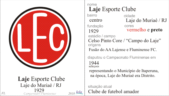 LajeEsporteClube - RJ