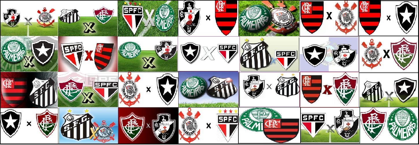 Flamengo, Corinthians, São Paulo, Palmeiras e Vasco serão