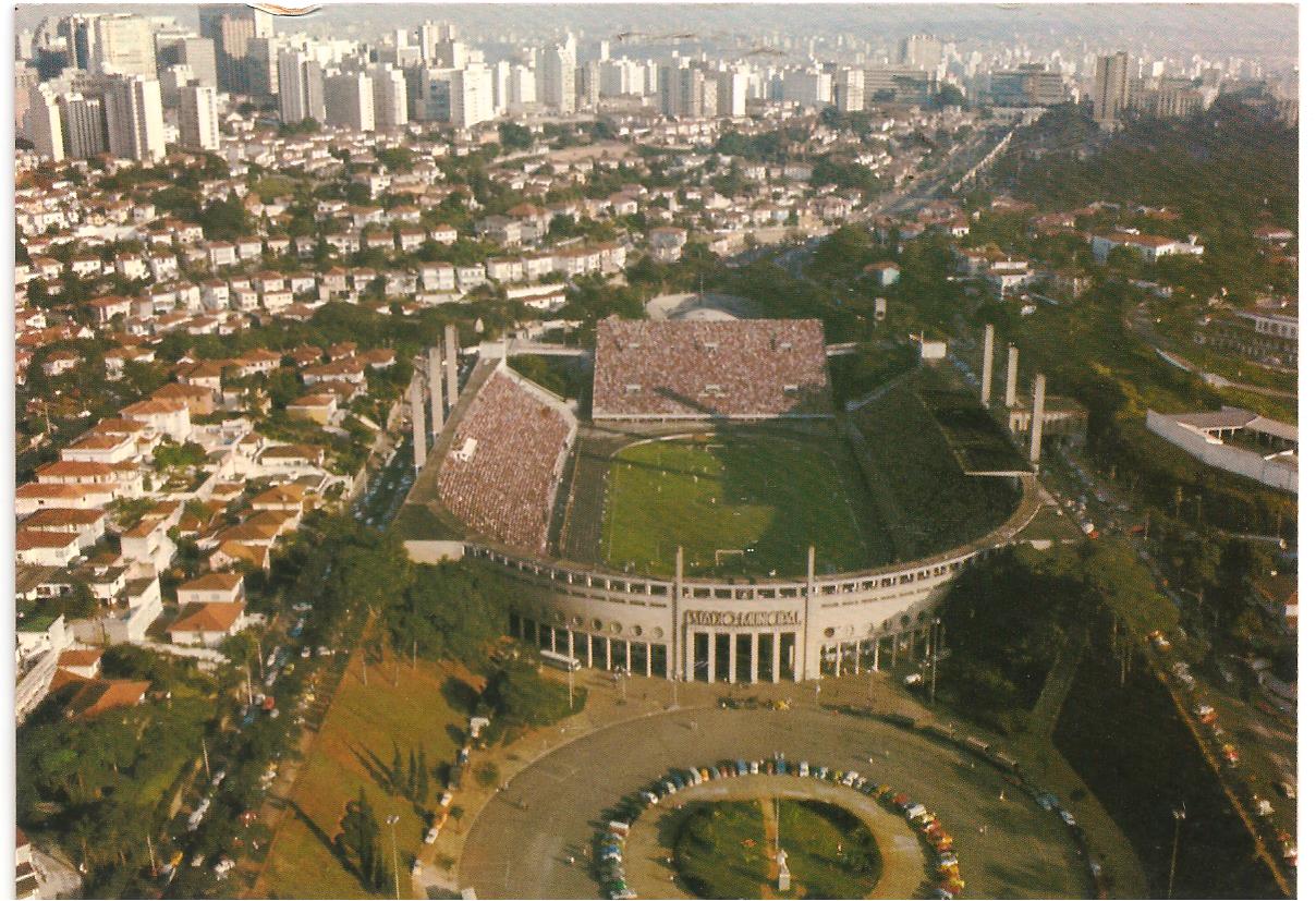 Estádio Municipal Dr. Paulo Machado de Carvalho Pacaembu São PauloSP História do Futebol Estádio Municipal Dr. Paulo Machado de Carvalho Pacaembu São PauloSP História do Futebol