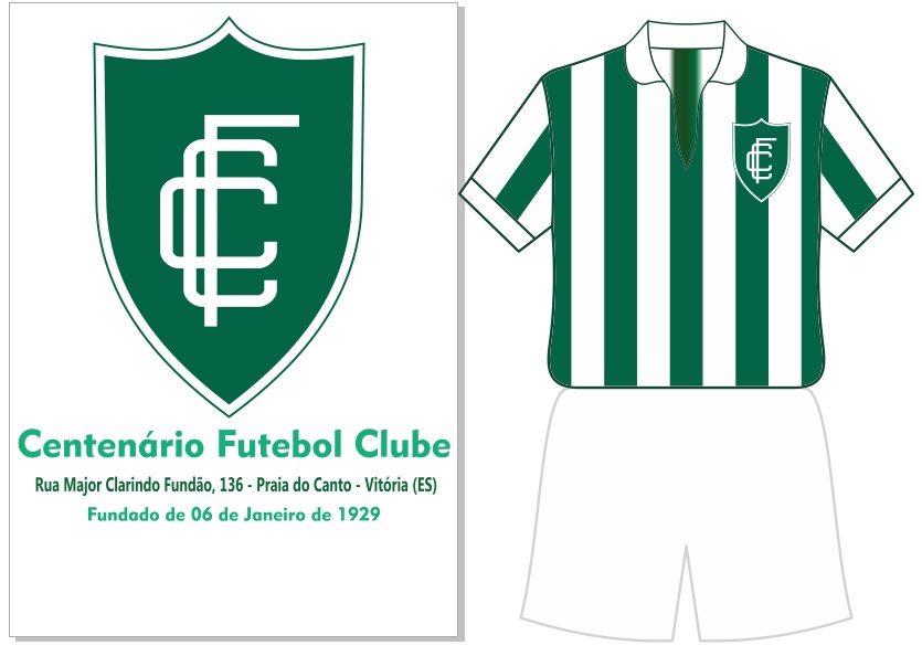 Centenário Futebol Clube – Vitória (ES): Escudos inéditos! | História