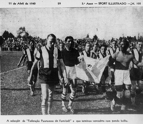 Seleção Paranaense De Futebol: Décadas De 40 A 60 | História Do Futebol