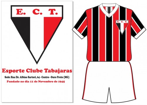 Esporte Clube Tabajaras – Ouro – MG | História do Futebol