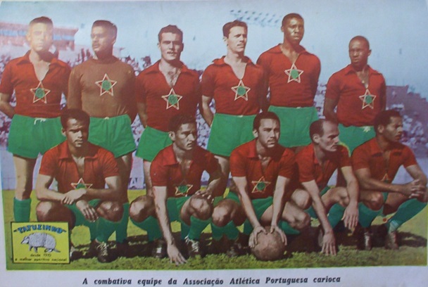 Associação Atlética Portuguesa – Rio de Janeiro (RJ): Escudo diferente de 1956 | História do Futebol