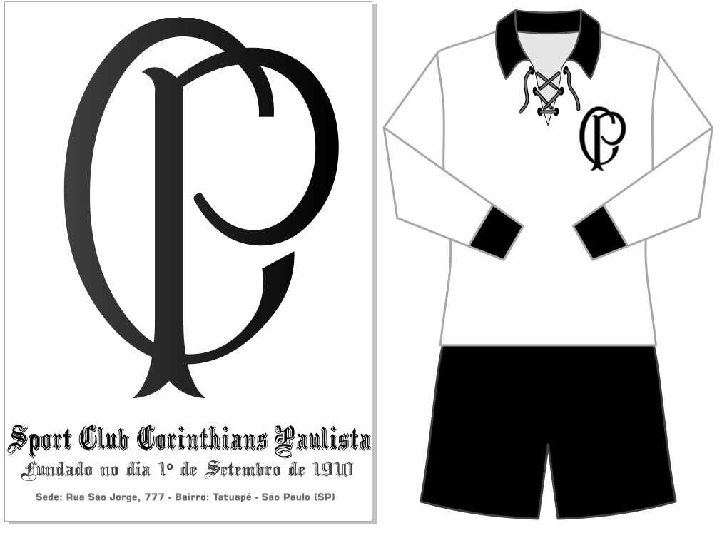 Sport Club Corinthians Paulista – São Paulo (SP): Escudo e uniforme de ...