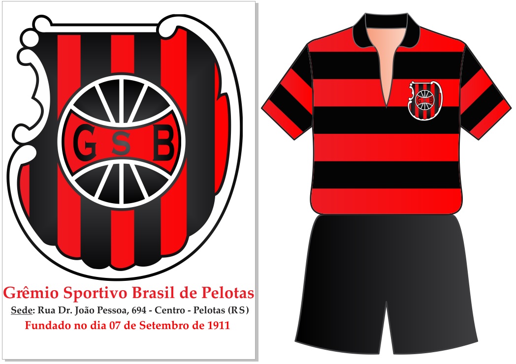 Grêmio Sportivo Brasil – Pelotas (RS): Modelo de 1962 | História do Futebol