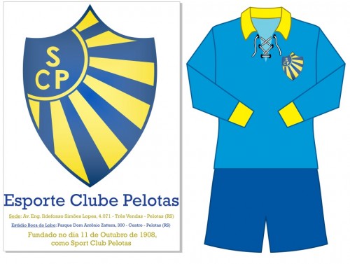 Símbolo do Esporte Clube Pelotas. Fonte: Silva N.