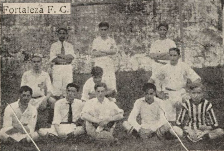 Foto Rara, de 1914: Fortaleza F.C. – Fortaleza (CE) | História do Futebol