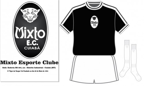 Mixto Esporte Clube Cuiaba Mt Escudo Raro De 1970 Historia Do Futebol