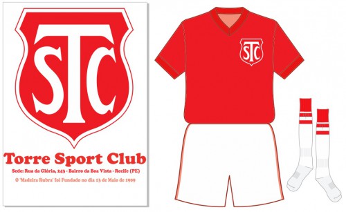 Torre Sport Club – Recife (PE): Escudo de 1940 | História do Futebol