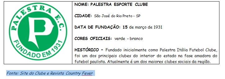 Palestra Esporte Clube - São José do Rio Preto