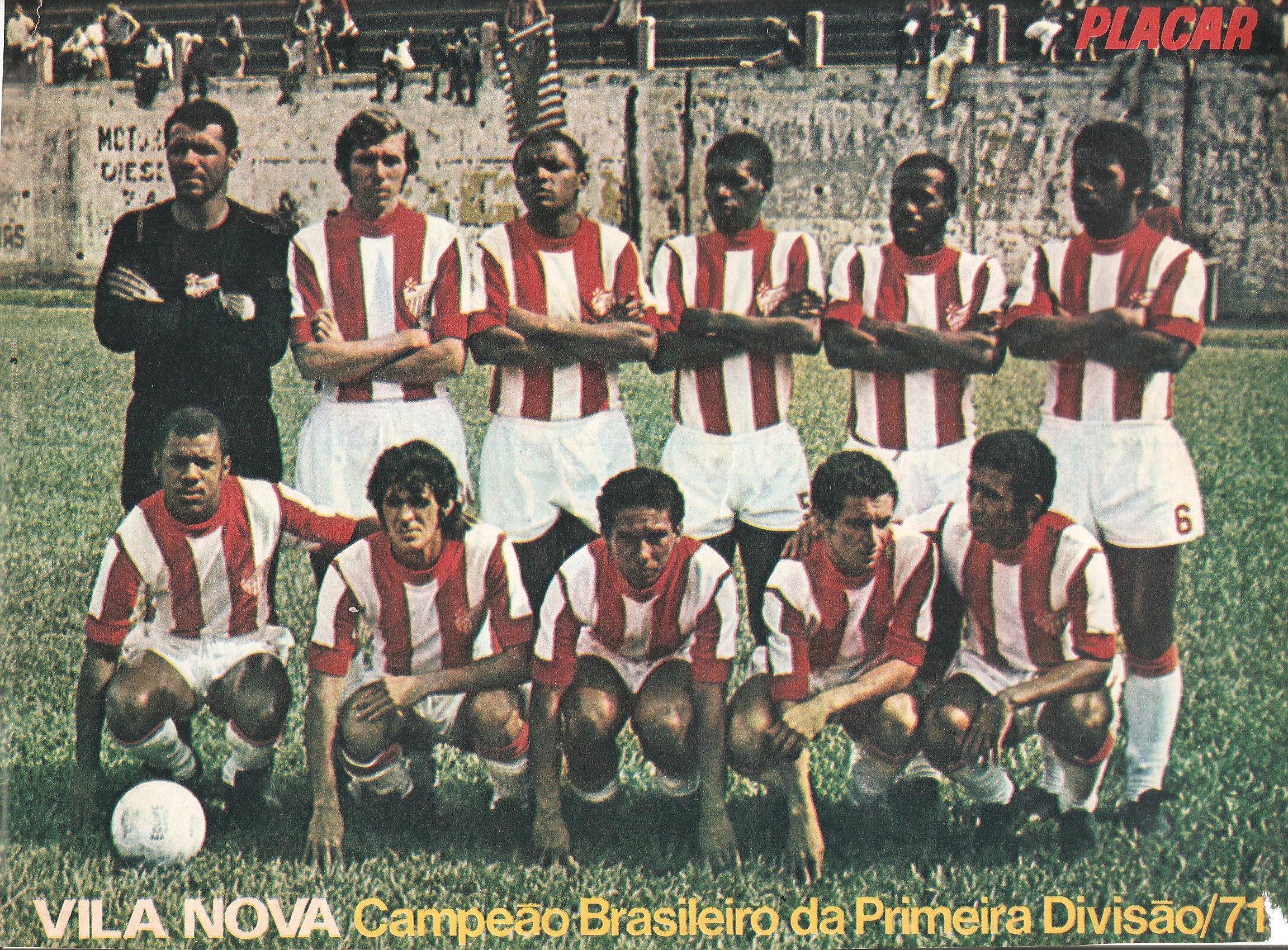 Pôster de Campeão Brasileiro da Série B de 1971 da Revista Placar