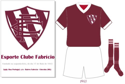 Escudo e Uniforme: Bello Horizonte Football Club, do Bairro da Luz